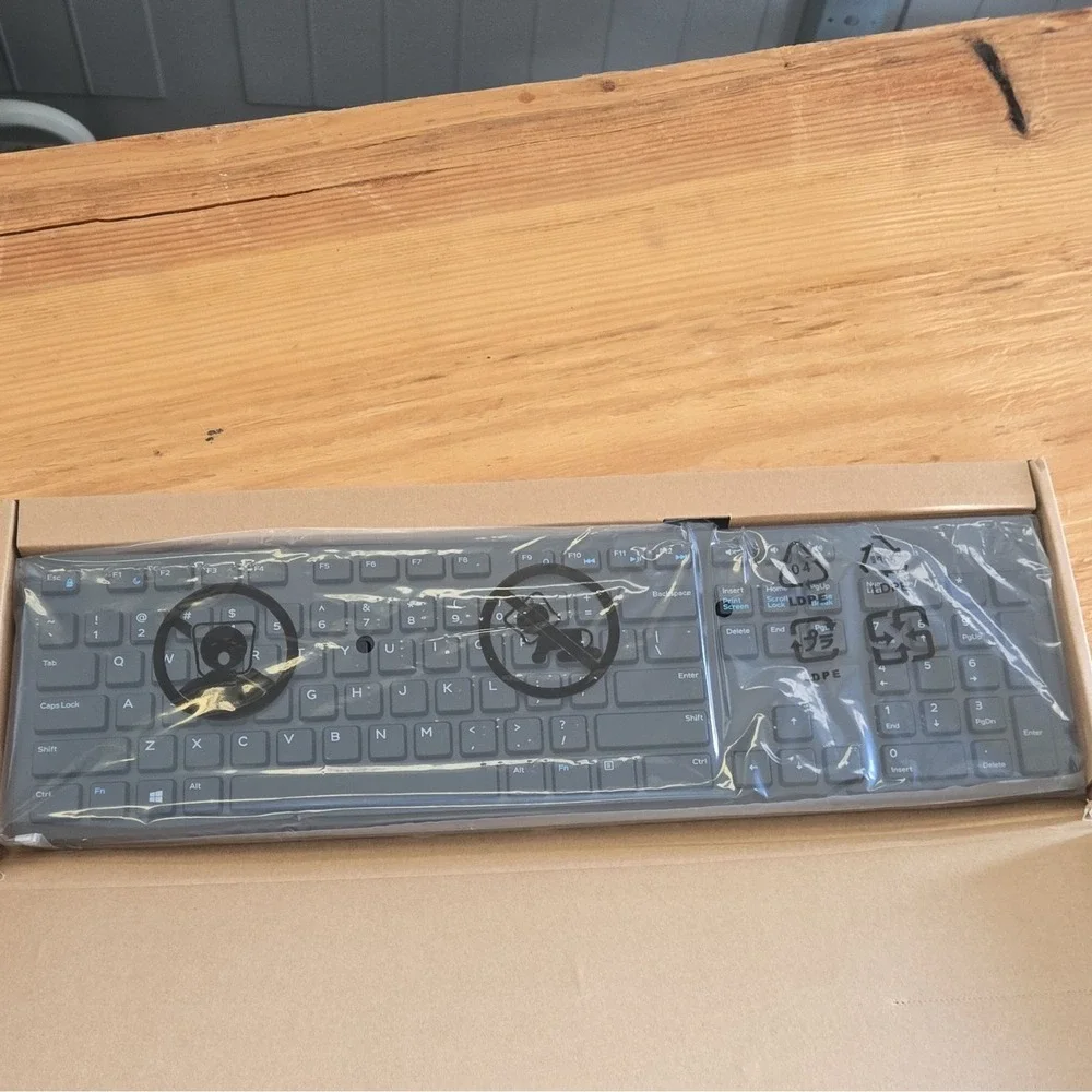 Dell KB216-BK-US Wired Keyboard Black US English QWERTY Enhanced Function Keys